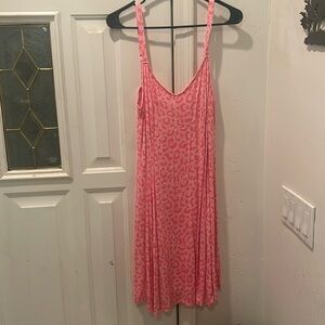 Torrid Tank Mini Dress super soft Leopard Print